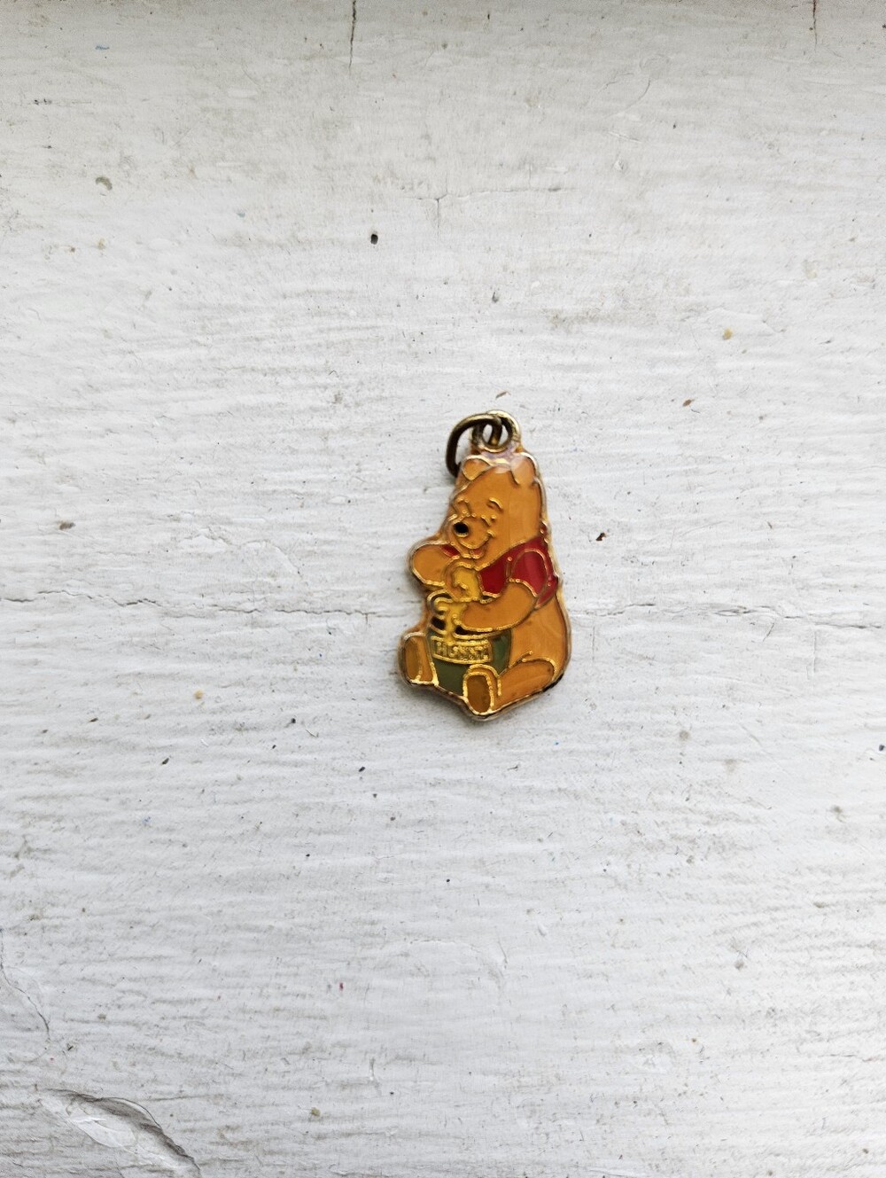 Vintage Disney Winnie the Pooh Charm for Jewelry Making DIY